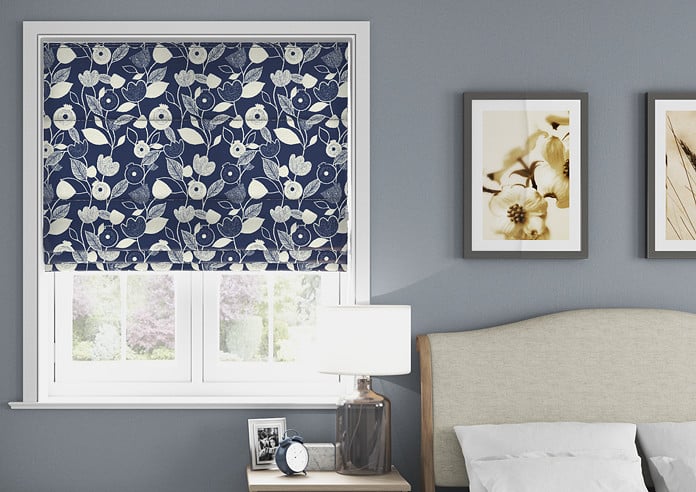 Nordic, Indigo - Twist&Fit Roman Blind - Image 3